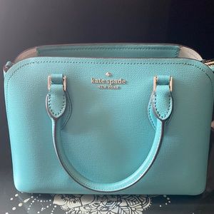 Kate Spade Teal Satchel w/Shoulder Strap